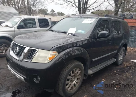 2011 Nissan Pathfinder Le из США, поврежденный, VIN 5N1AR1NB7BC608136